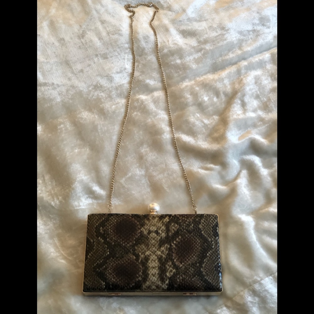 Snakeskin Shoulder Bag H&M